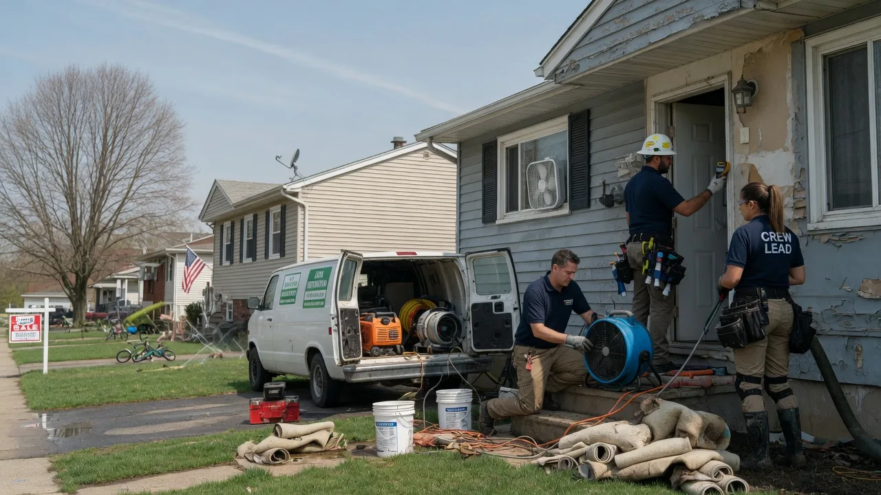 Flood Cleanup in Eagletown, OK near me